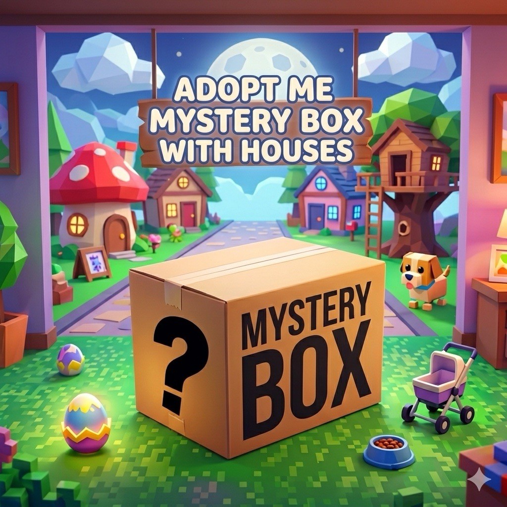 Adopt From Me l Mystery Box l 🟢Online l Same Day 🚚 Read The Caption!!
