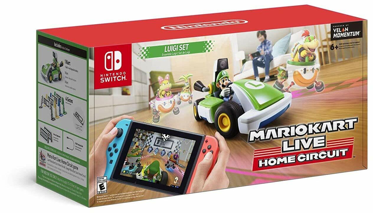 Mario Kart Live: Home Circuit Luigi Set – Nintendo Switch Luigi Set Edition Neww