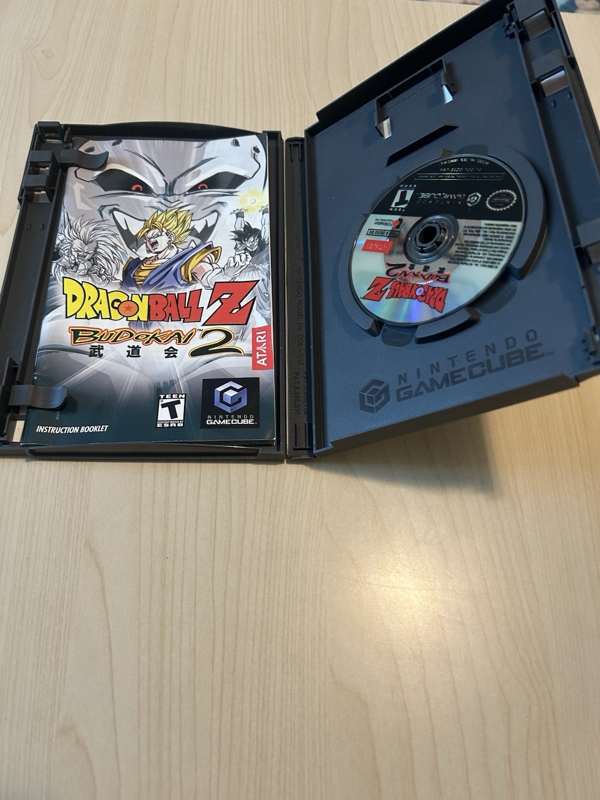 Dragon Ball Z: Budokai 2 Nintendo GameCube Fighting, Manual Included