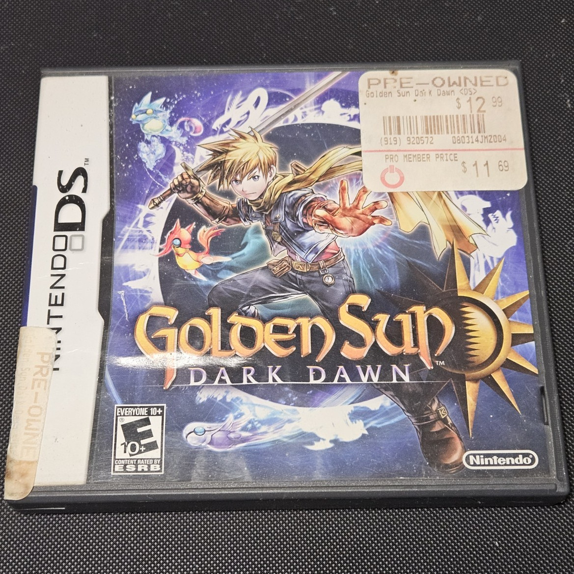 Nintendo Golden Sun: Dark Dawn (Nintendo DS, 2010) Manual Included NTSC-U/C