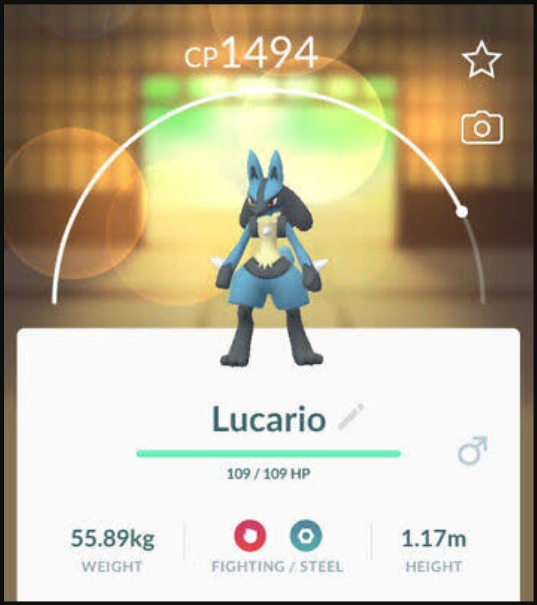 Non Shiny Lucario With Force Palm ✨ pokemon Go – Instant Trading