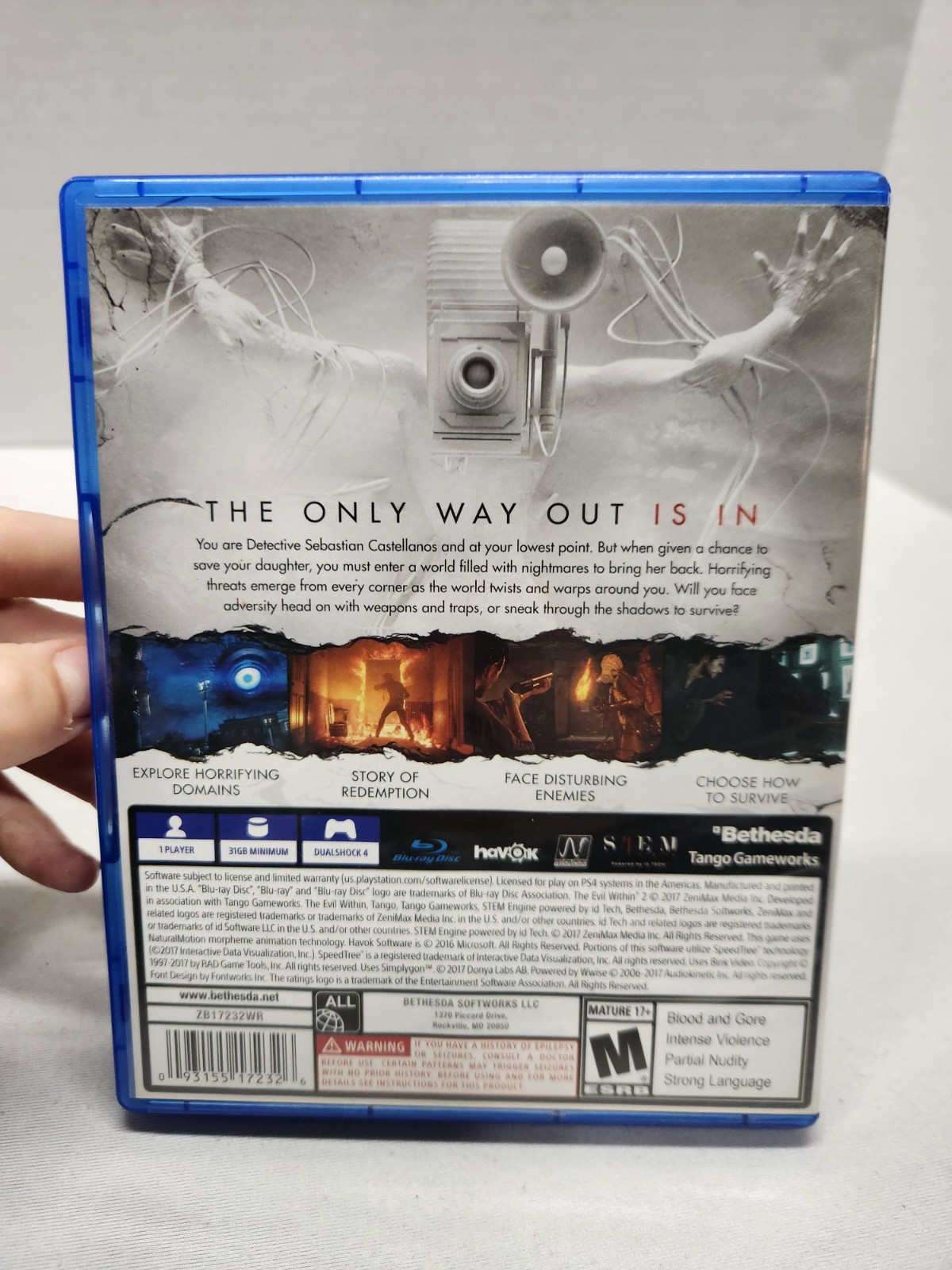 PS4 Evil Within 2 (Sony PlayStation 4, 2017)