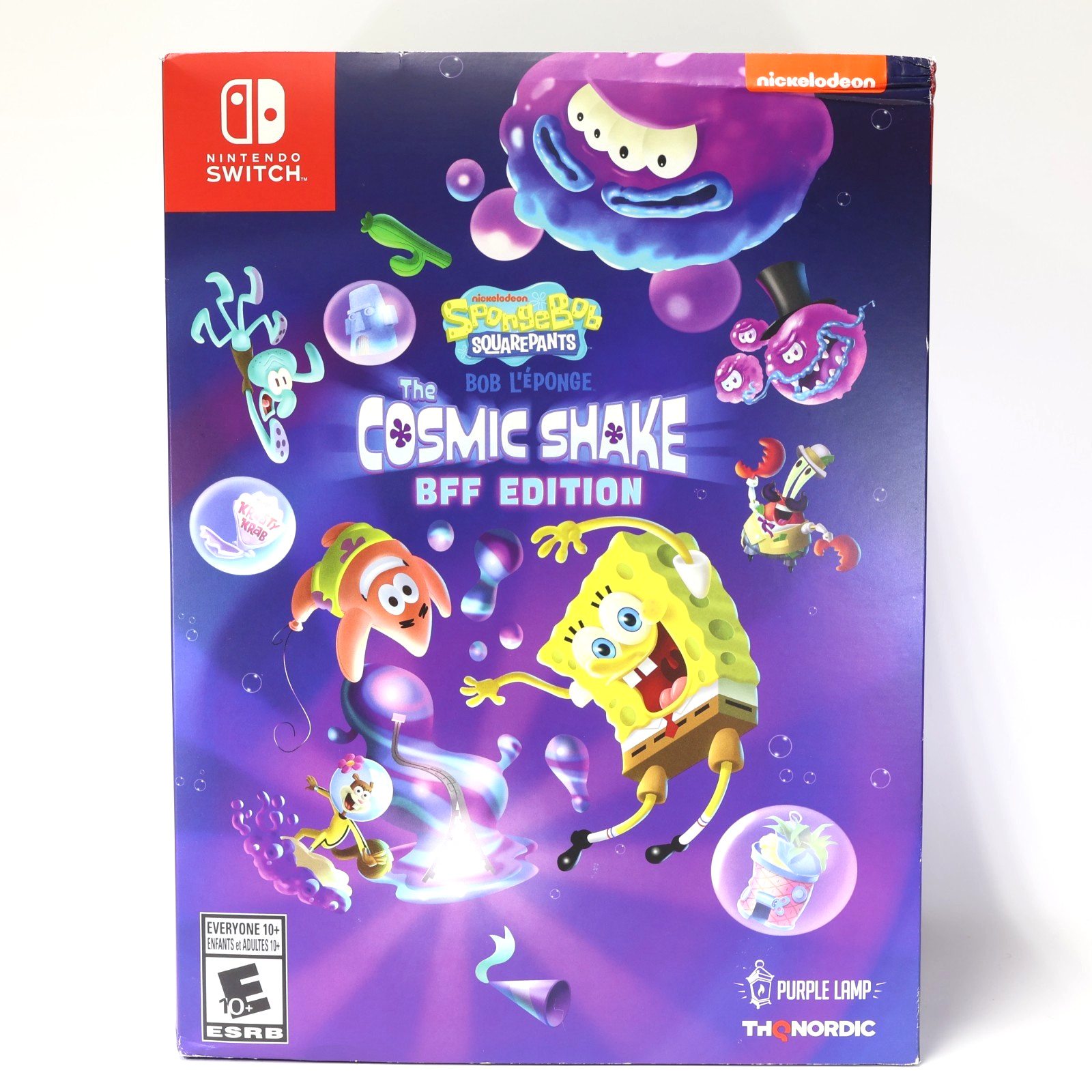 SpongeBob SquarePants The Cosmic Shake BFF Edition (Switch) New Sealed