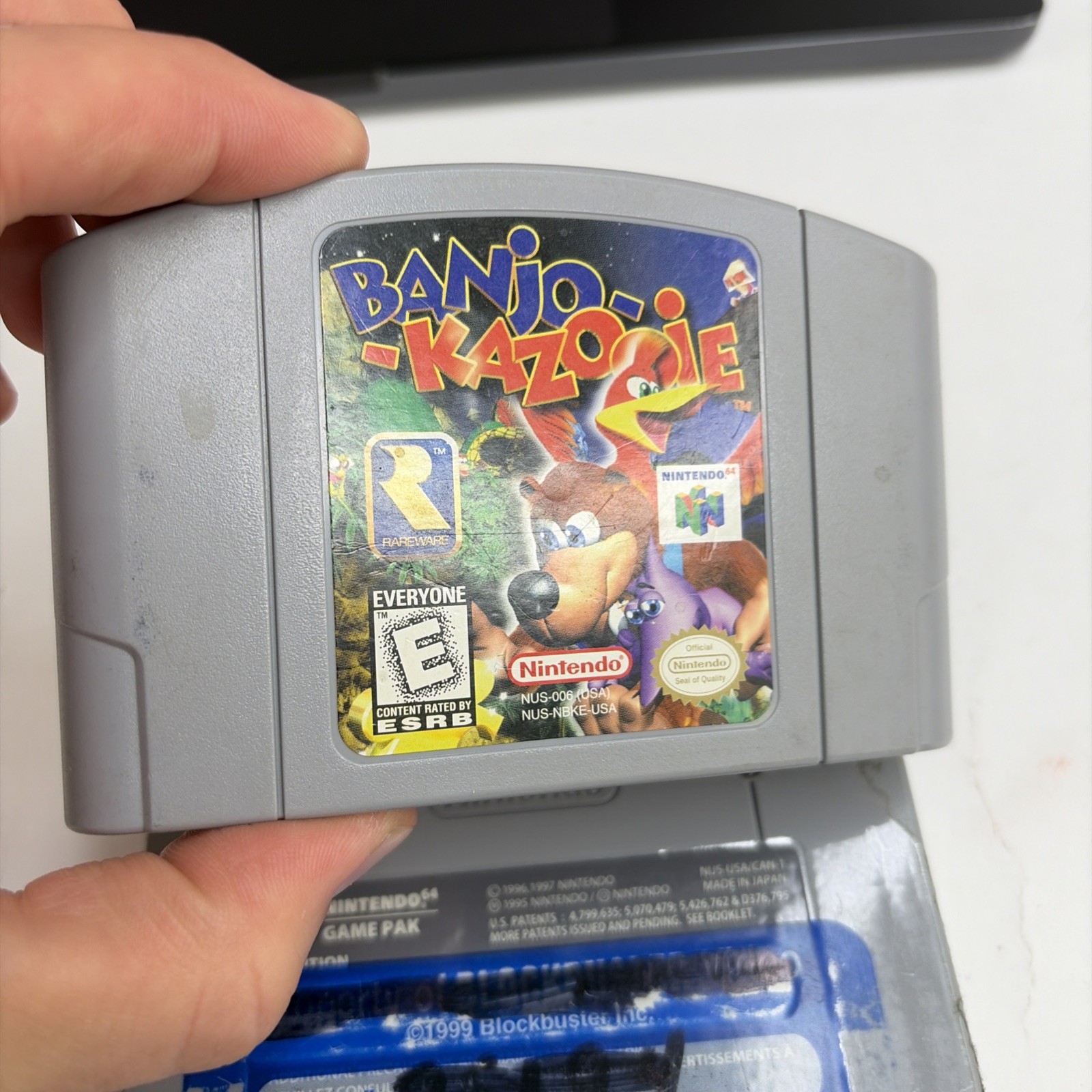 Banjo Tooie & Banjo Kazooie (Nintendo 64, 1998-2000) Authentic & Tested – Saves