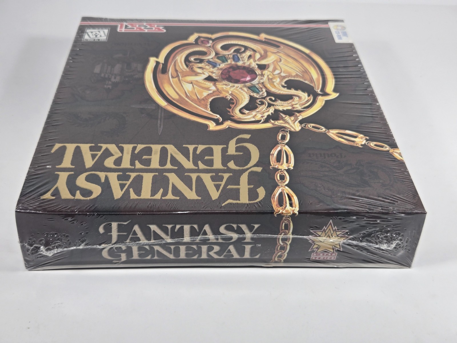 New, Sealed Fantasy General SSI CD ROM IBM PC Big Box Game CIB 1996