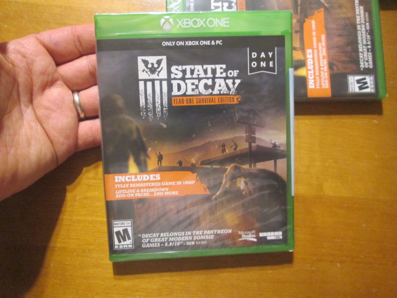 State of Decay Year-One Survival Edition Day One XBOX ONE US NEW FACTORY SEALED
