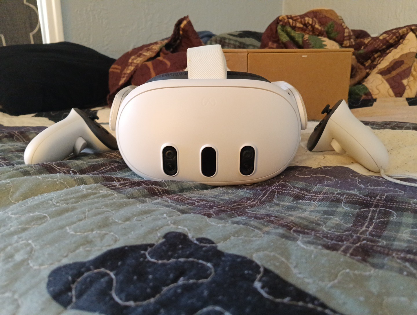 Meta Quest 3 VR Headset White Decent Condition used packaging used (check des)