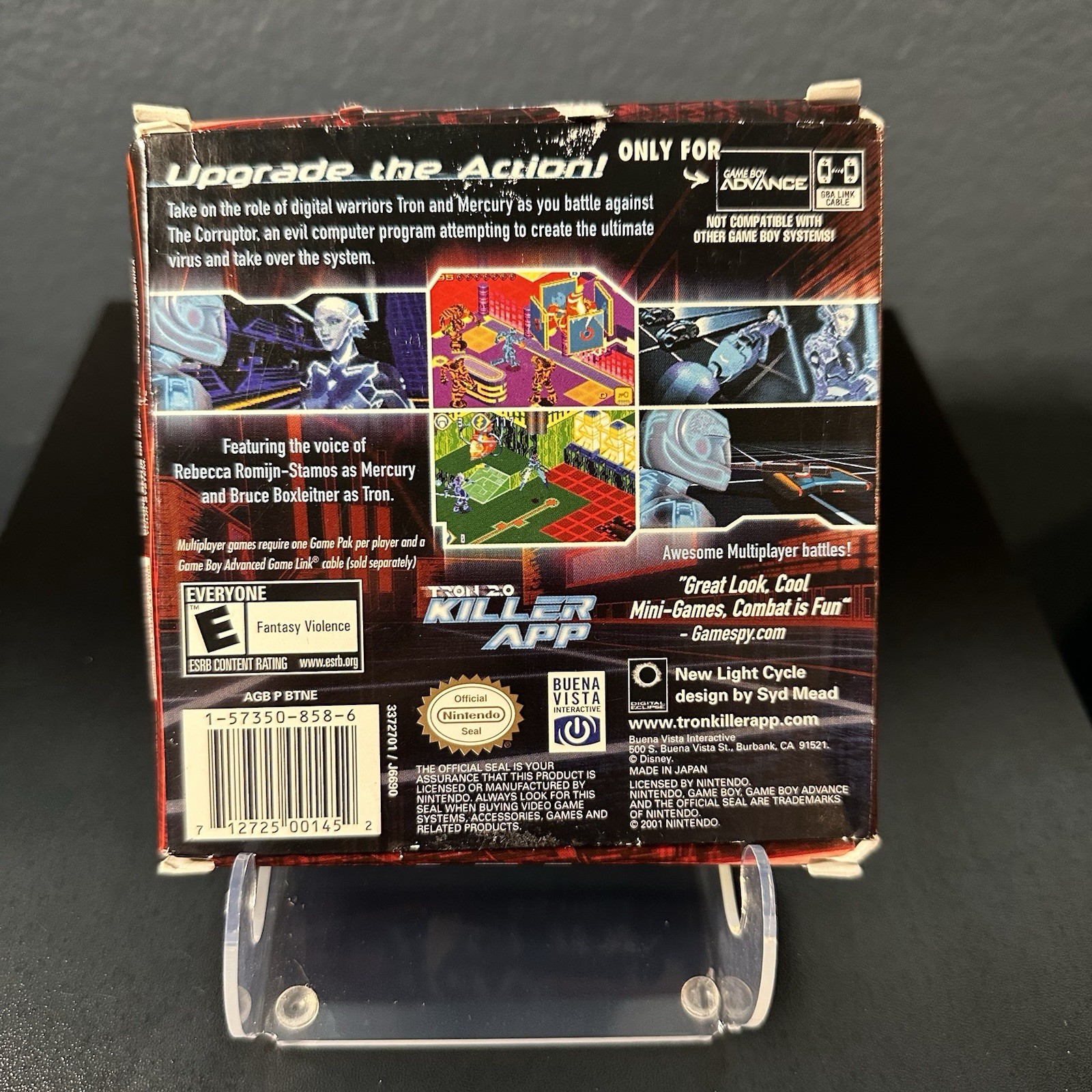 Tron 2.0 Killer App GBA CIB (Game Boy Advance, 2001) Fully Complete In Box GREAT