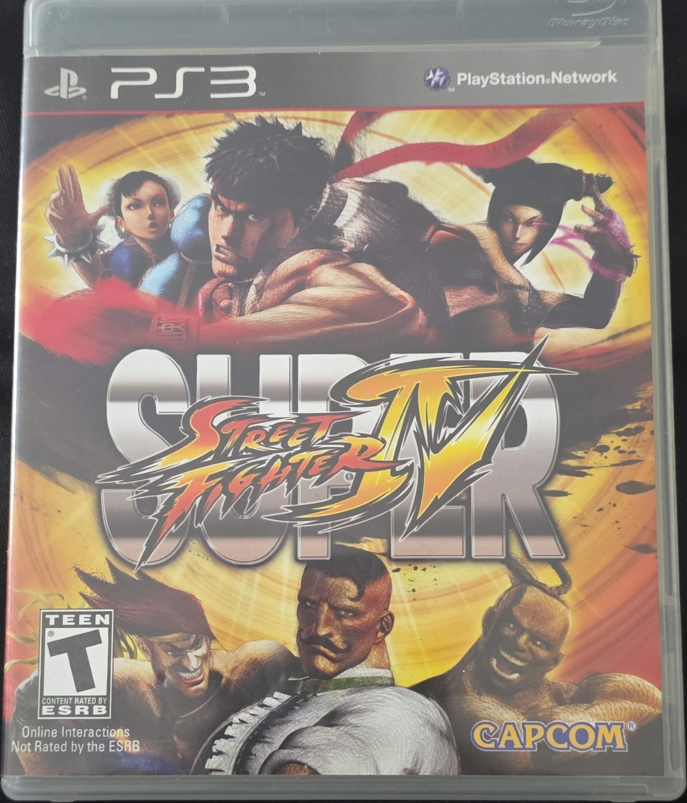 Capcom Super Street Fighter IV PS3 Fighting T Multiplayer Online Playability