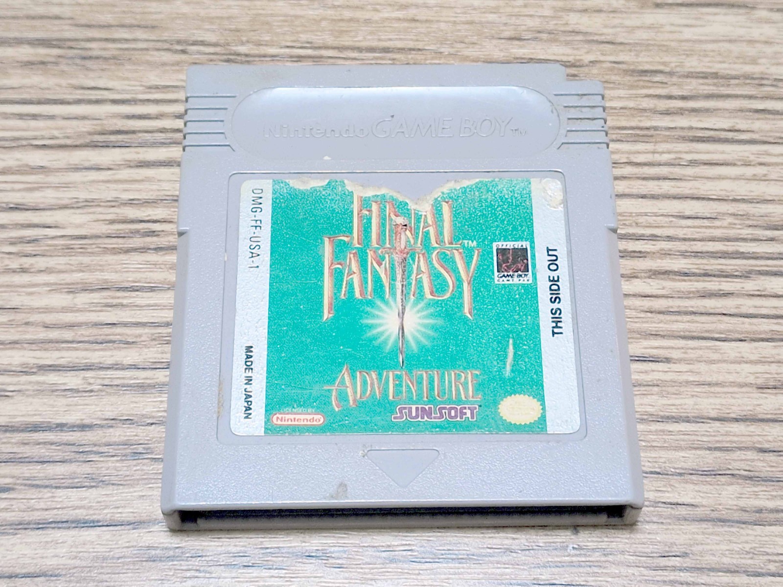 Final Fantasy Adventure (Nintendo Game Boy, 1991) Authentic & Tested