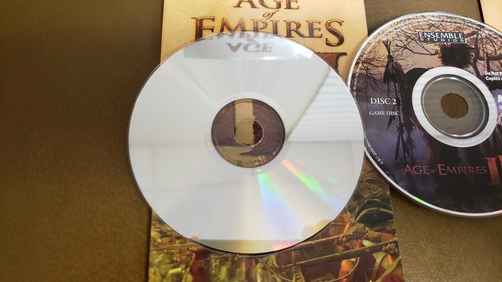 CIB AGE OF EMPIRES III 3 PC CD ROM VIDEO GAME W/ DUST SLEEVE