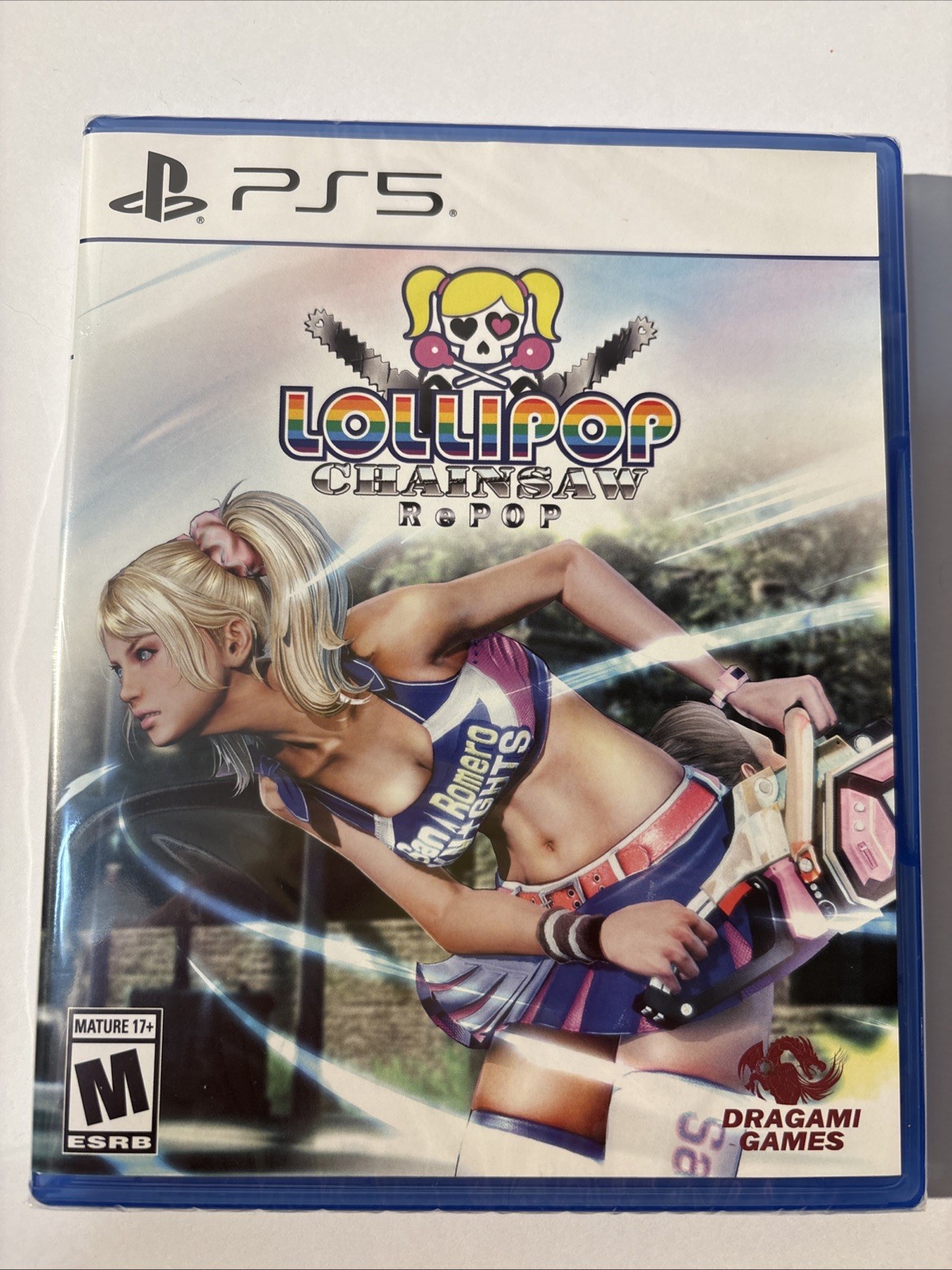 BRAND NEW LOLLIPOP CHAINSAW REPOP LIMITED RUN GAMES PS5 U.S. ESRB VERSION!