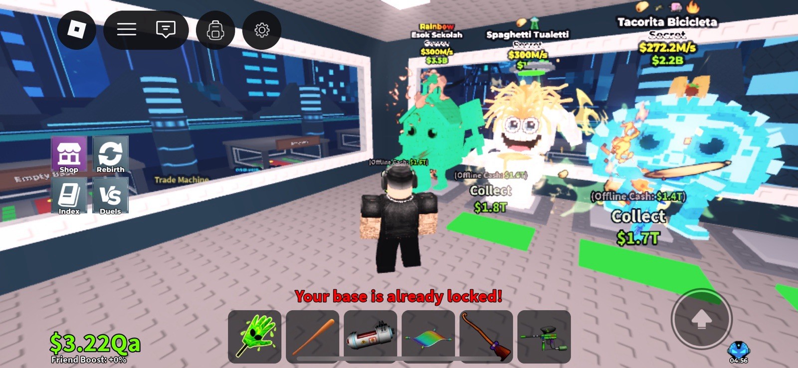 Selling Whole Base In STEAL A BRAINROT MESSAGE IF U WANT TO BUY IT