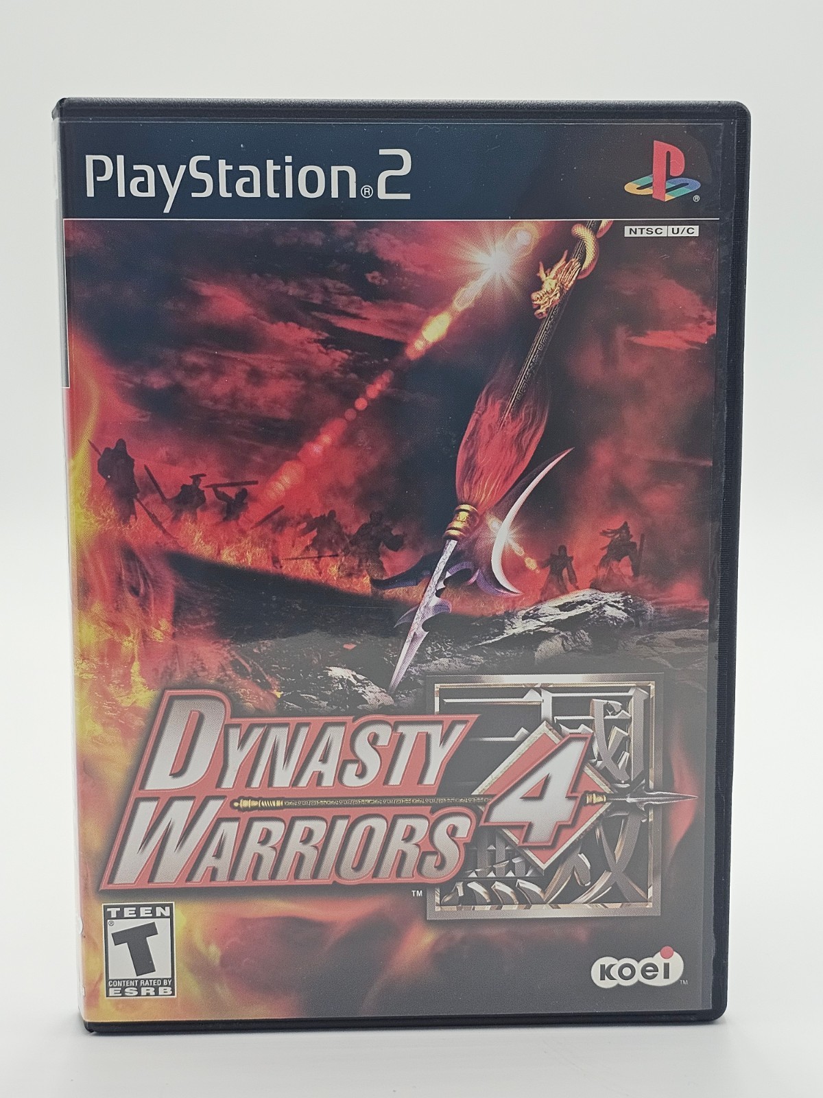 Sony Playstation 2 PS2 Dynasty Warriors 4 Disc + Case Tested