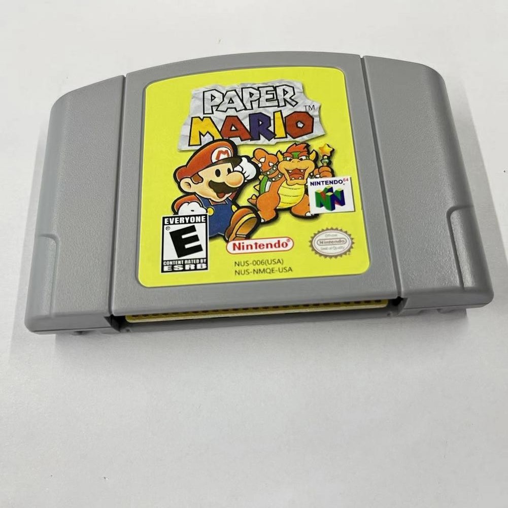 Paper Mario – Nintendo 64 (N64) Perfect addition Tested and working