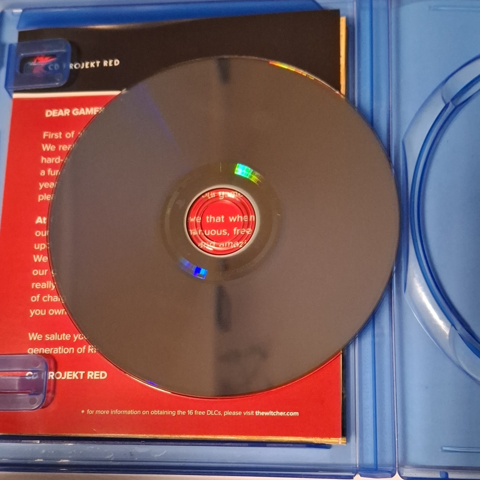 CD Projekt Red The Witcher 3: Wild Hunt PS4 w/ Manual, Map, Action RPG, M, 2015