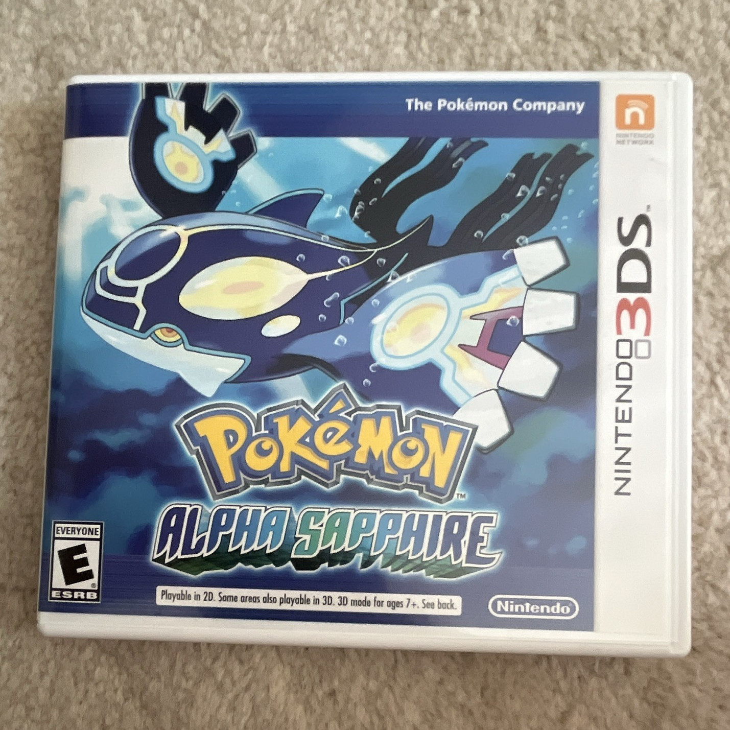 Nintendo Pokémon Alpha Sapphire Nintendo 3DS E 2014 RPG NTSC-U/C Manual