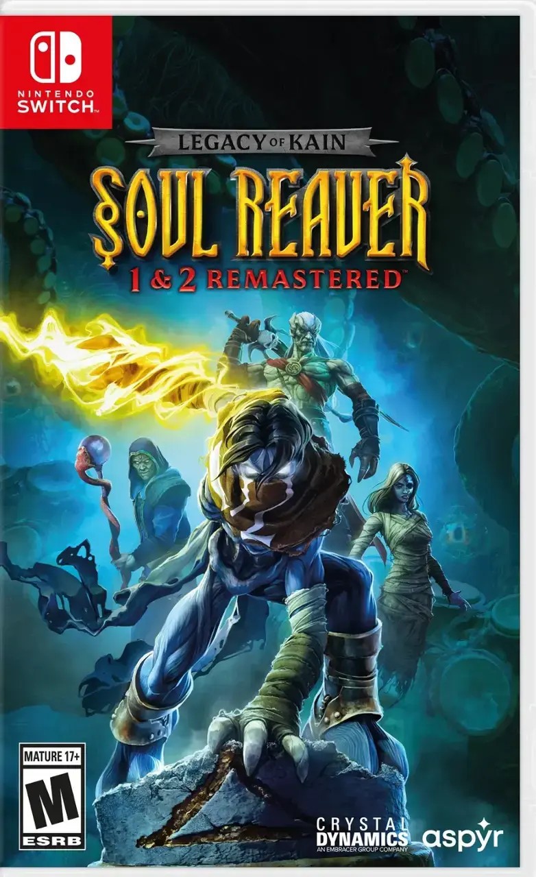 Legacy of Kain: Soul Reaver 1 & 2 Remastered – Switch NEW FREE US SHIPPING