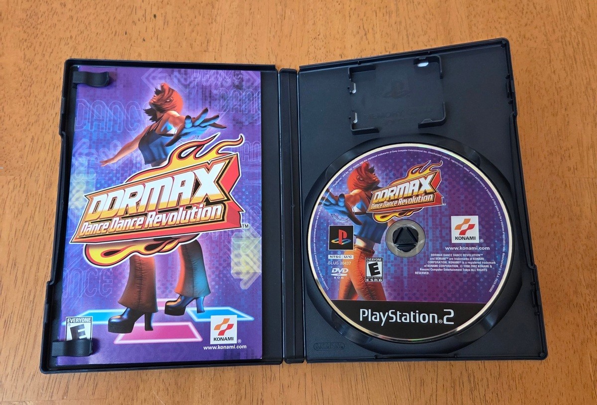 PS2 DDRMAX Mad Catz Beat Pad Pro Controller PlayStation Game Dance Revolution