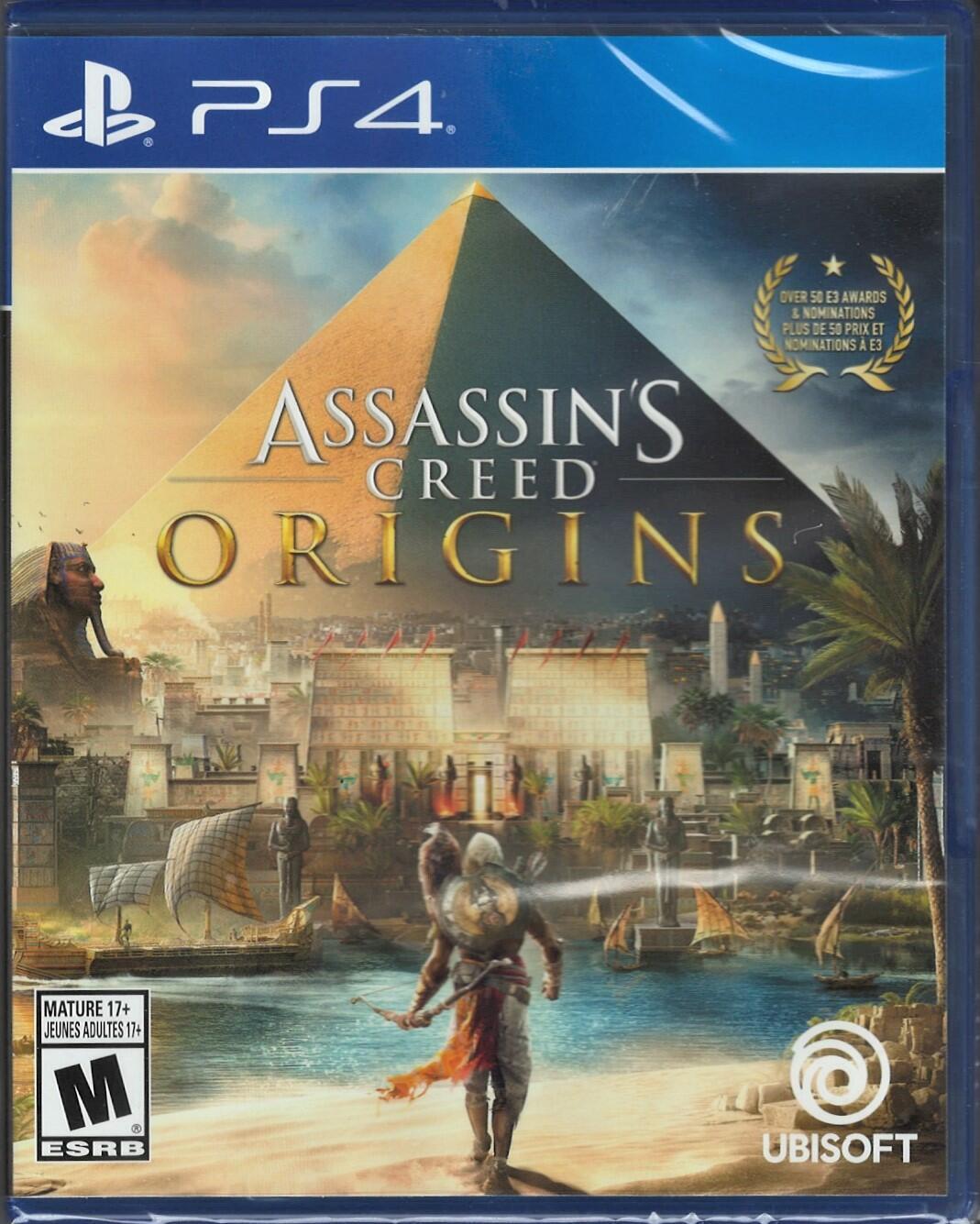 Assassin“s Creed Origins PS4 (Brand New Factory Sealed US Version) PlayStation