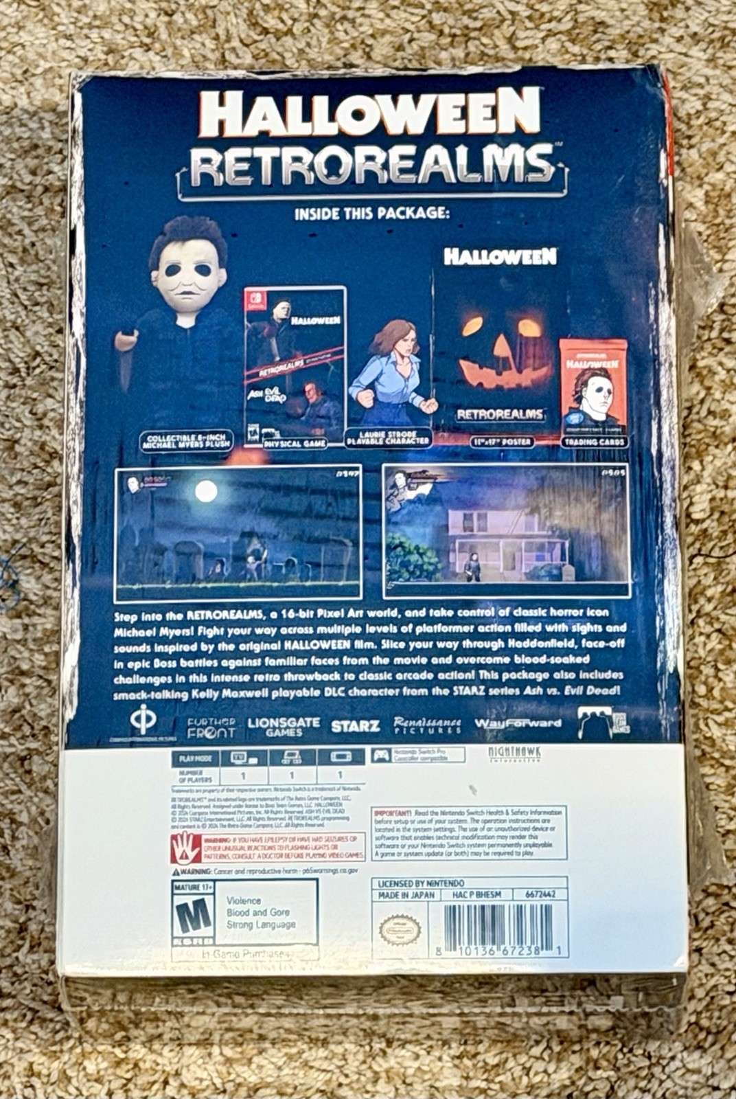 Halloween & Ash Vs Evil Dead RetroRealms SPECIAL EDITION Nintendo Switch – NEW
