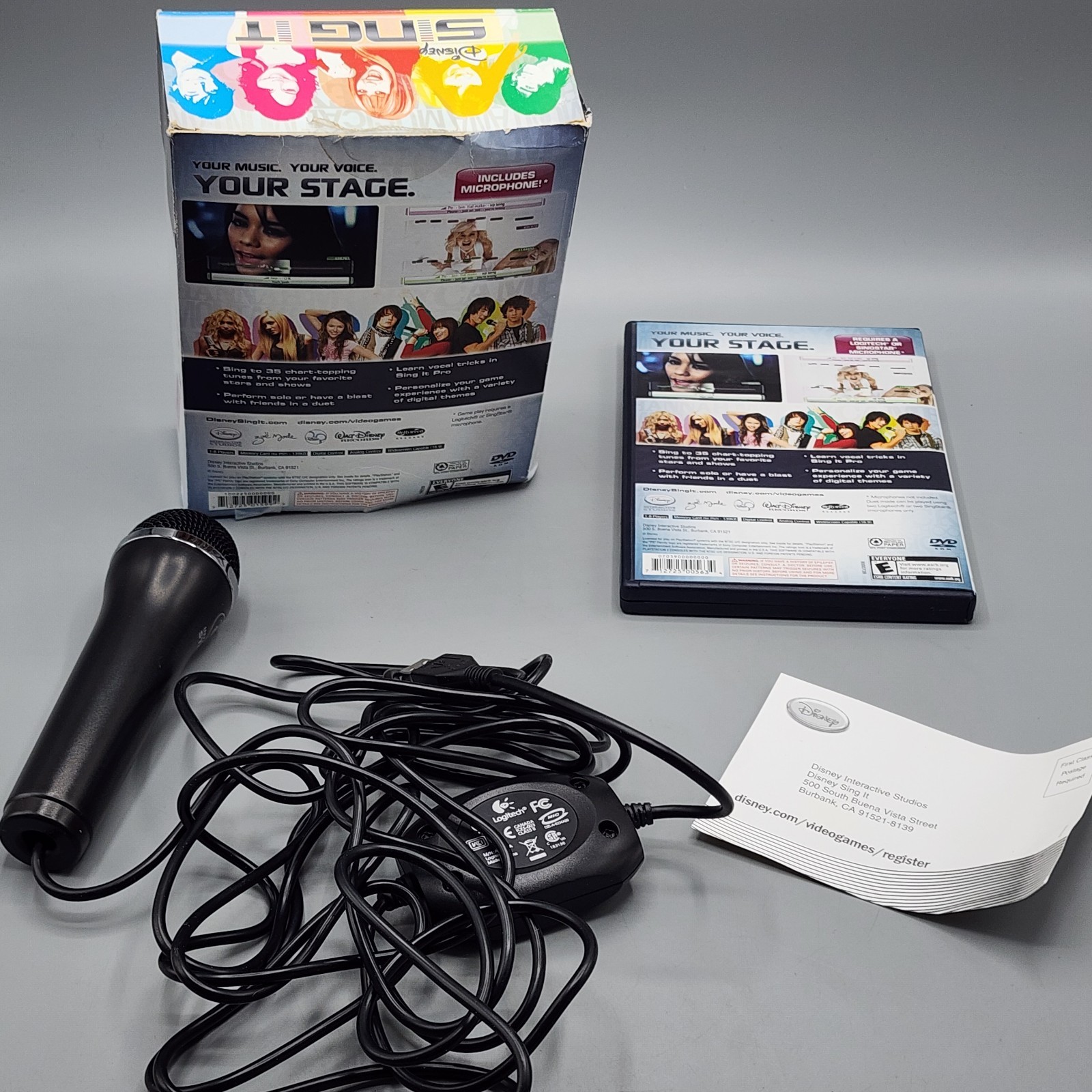 Disney Sing It Bundle with Microphone – PlayStation 2