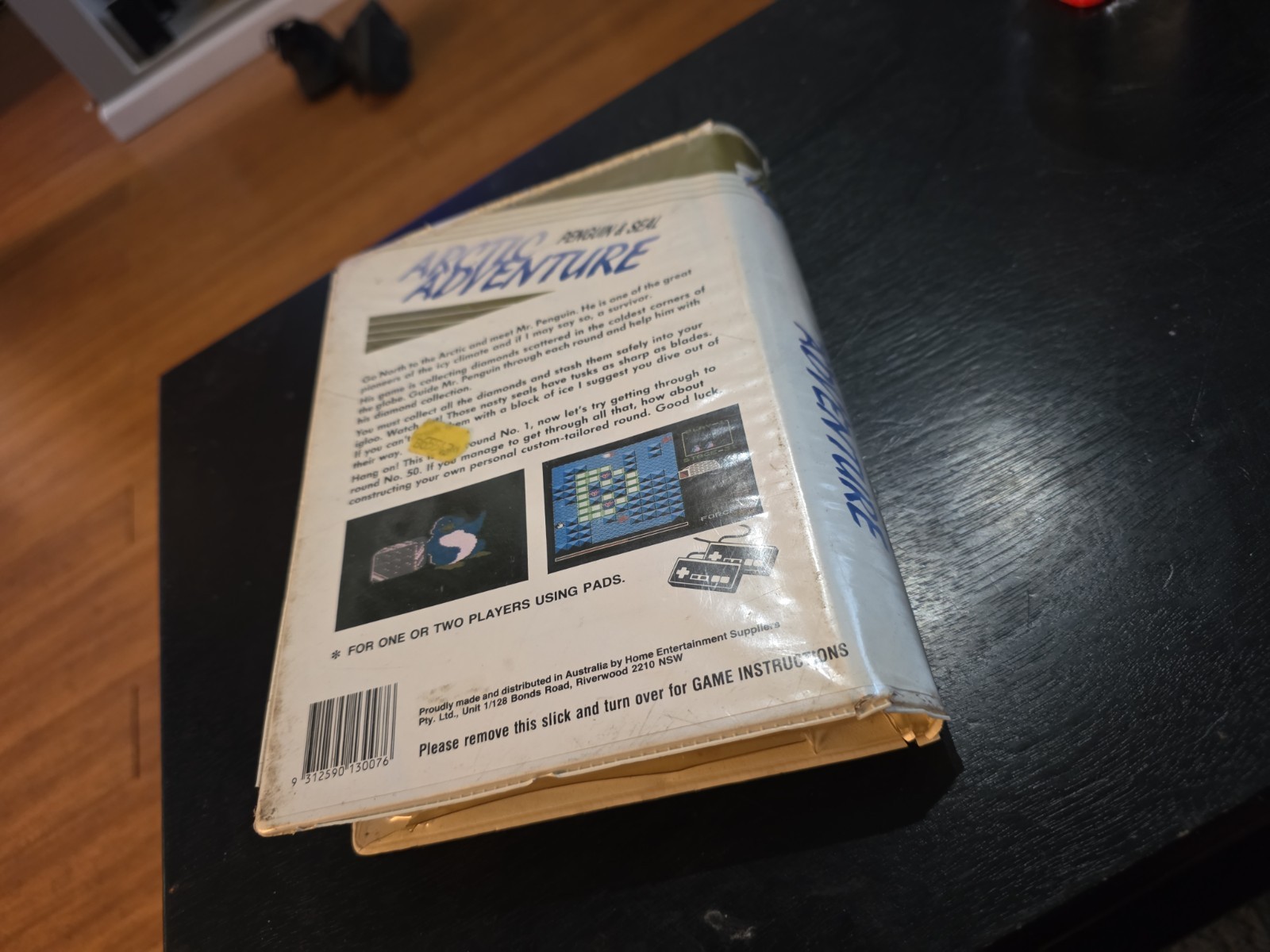 Arctic Adventure: Penguin & Seal – Nintendo NES Game Cartridge Cib Complete