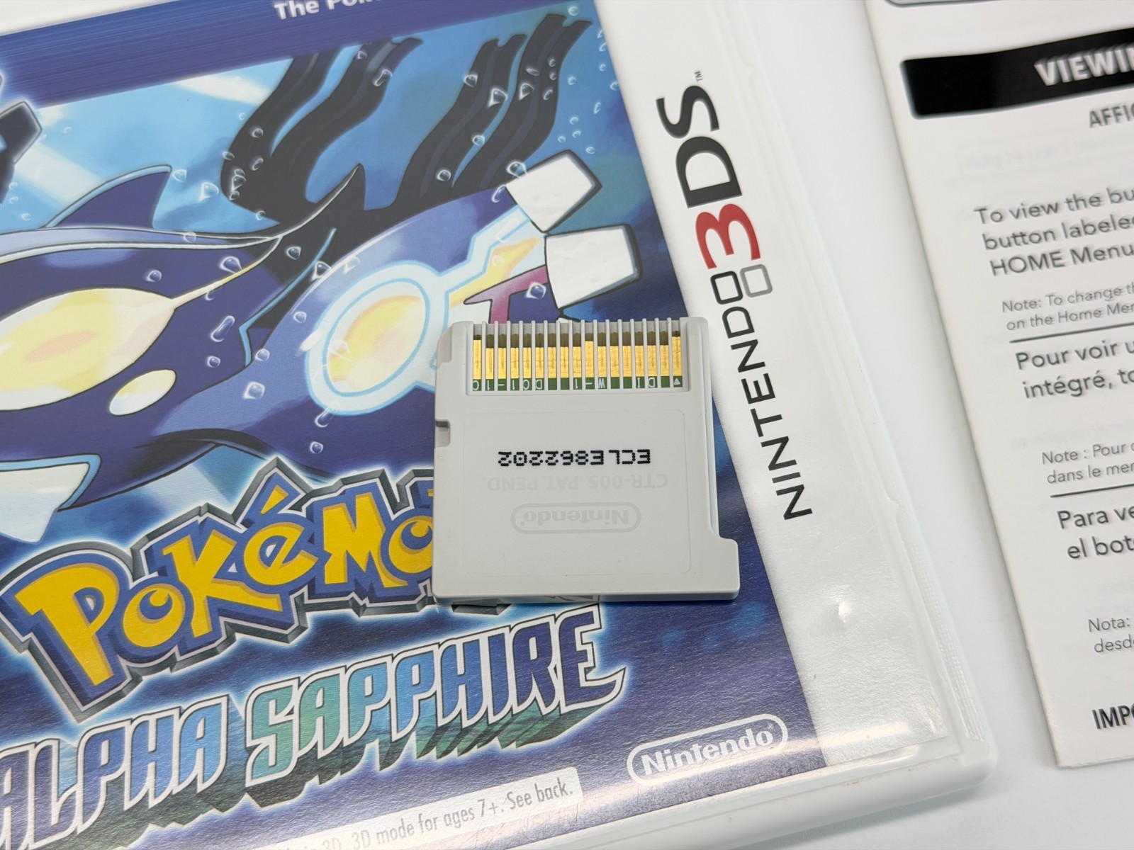 Pokemon: Alpha Sapphire (Nintendo 3DS) Complete & Tested