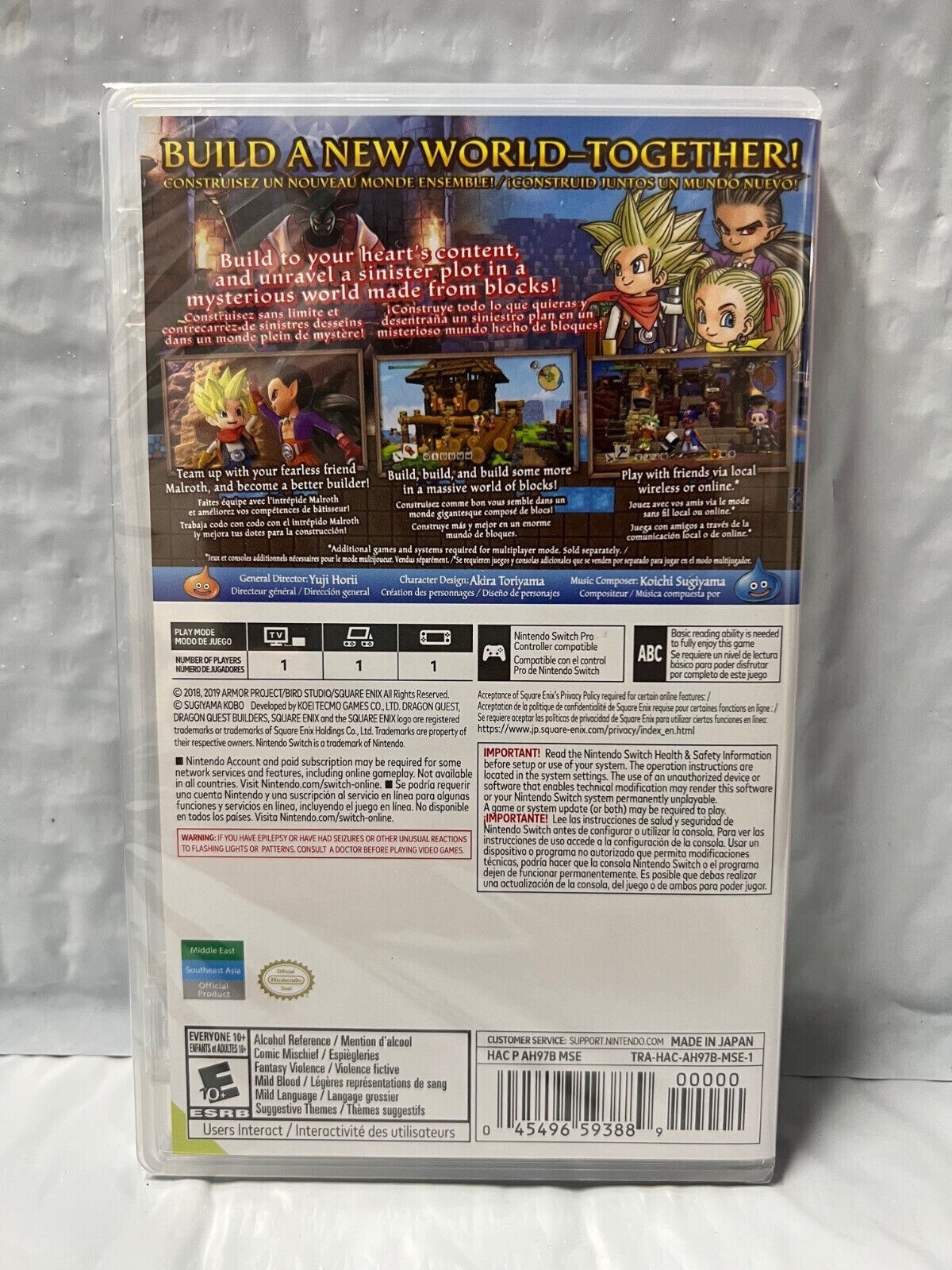 Dragon Quest Builders 2 – Nintendo Switch Factory Sealed