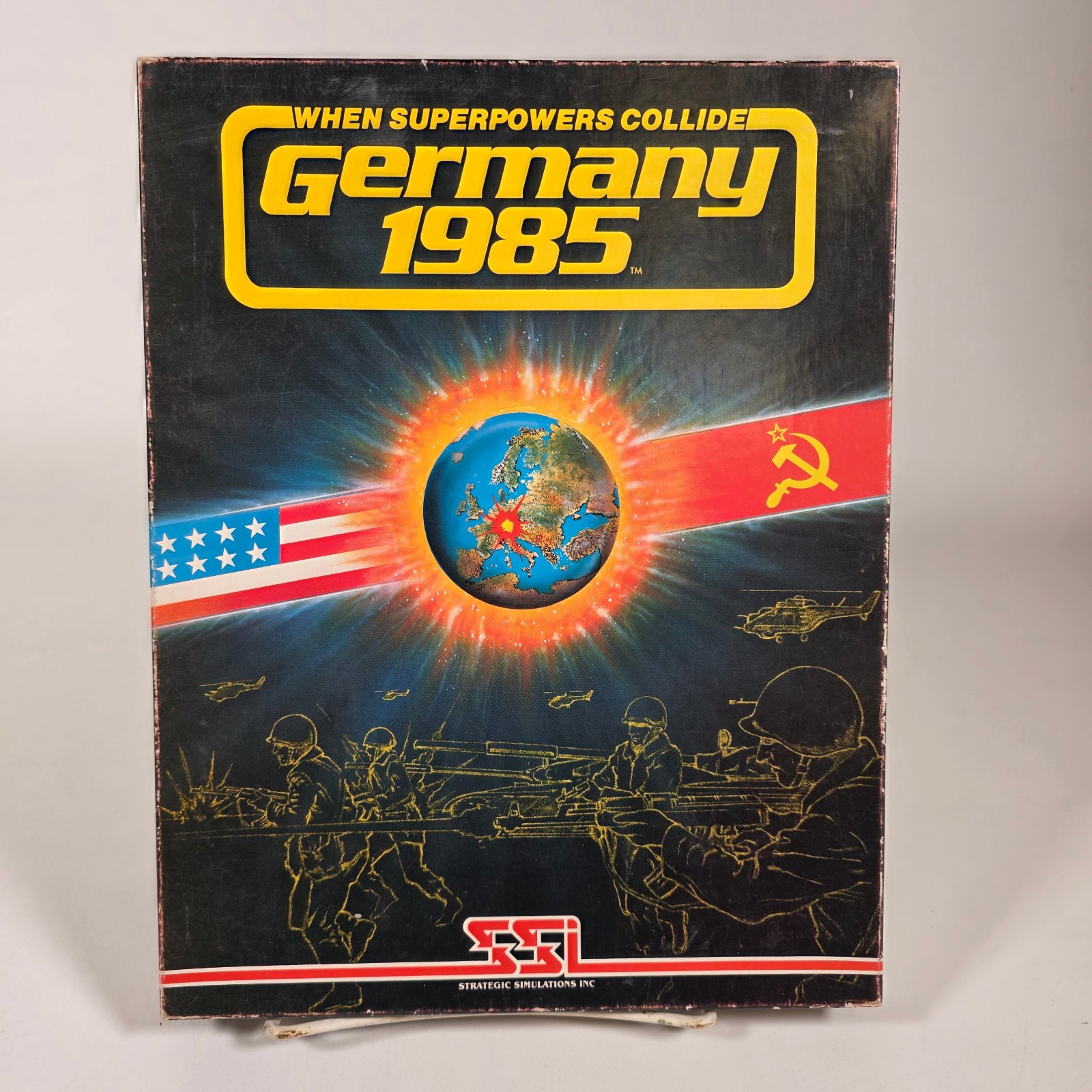 Germany 1985 When Superpowers Collide • Strategic Simulations c. 1982 • Apple II