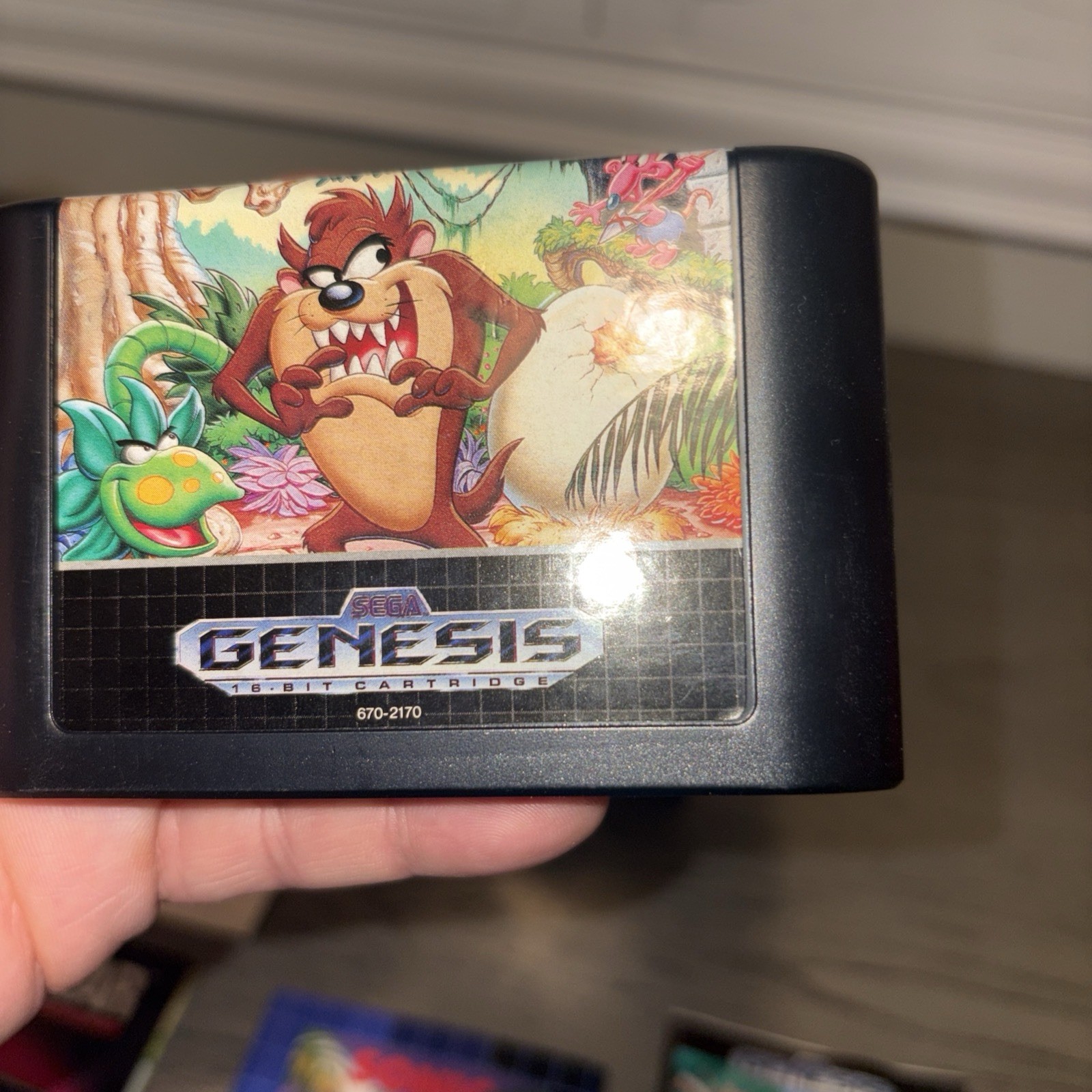 Taz-Mania (Sega Genesis, 1992) Complete CIB Collector Quality Tested Clean