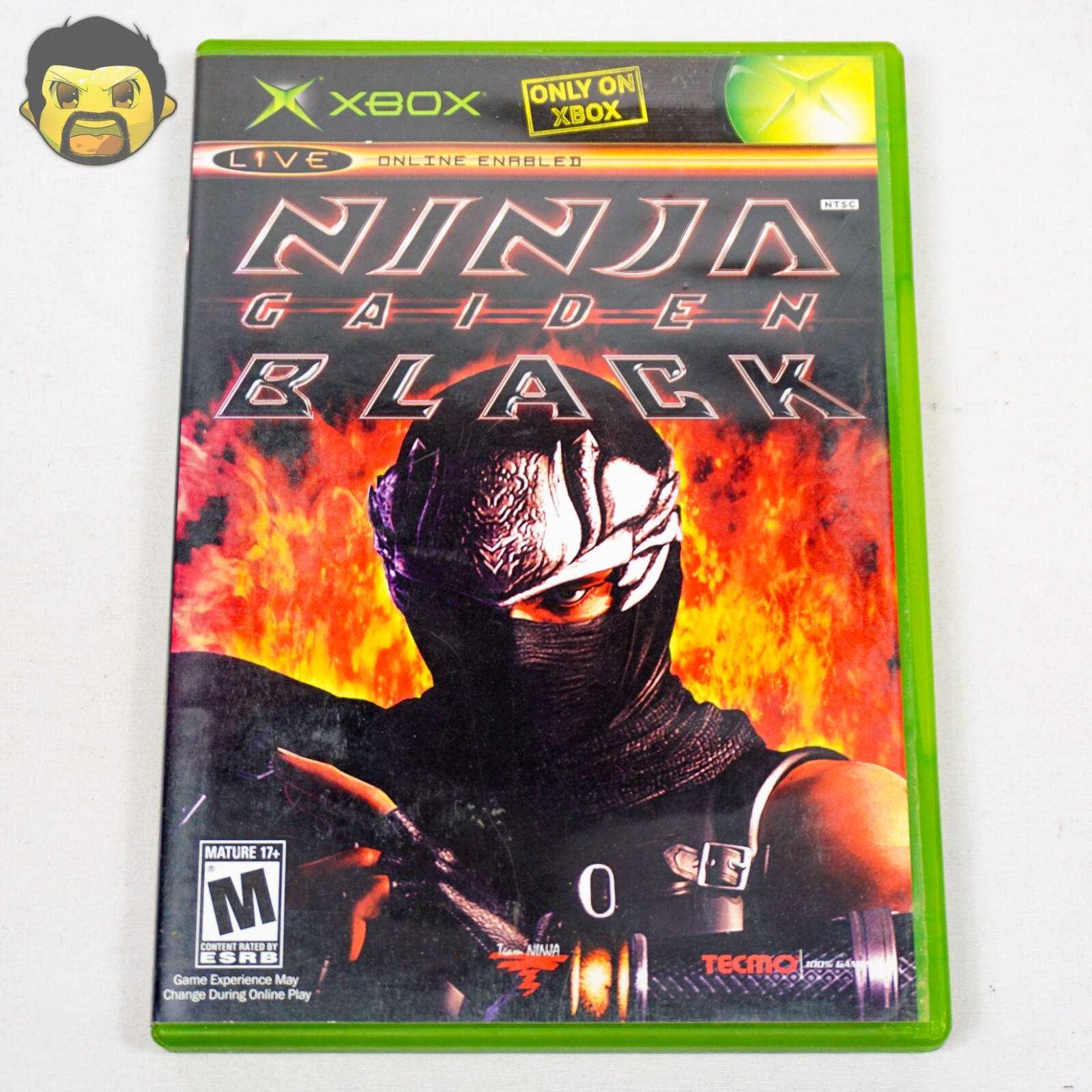 Ninja Gaiden Black Xbox CIB 2005 Microsoft Xbox Original Game Complete + Manual
