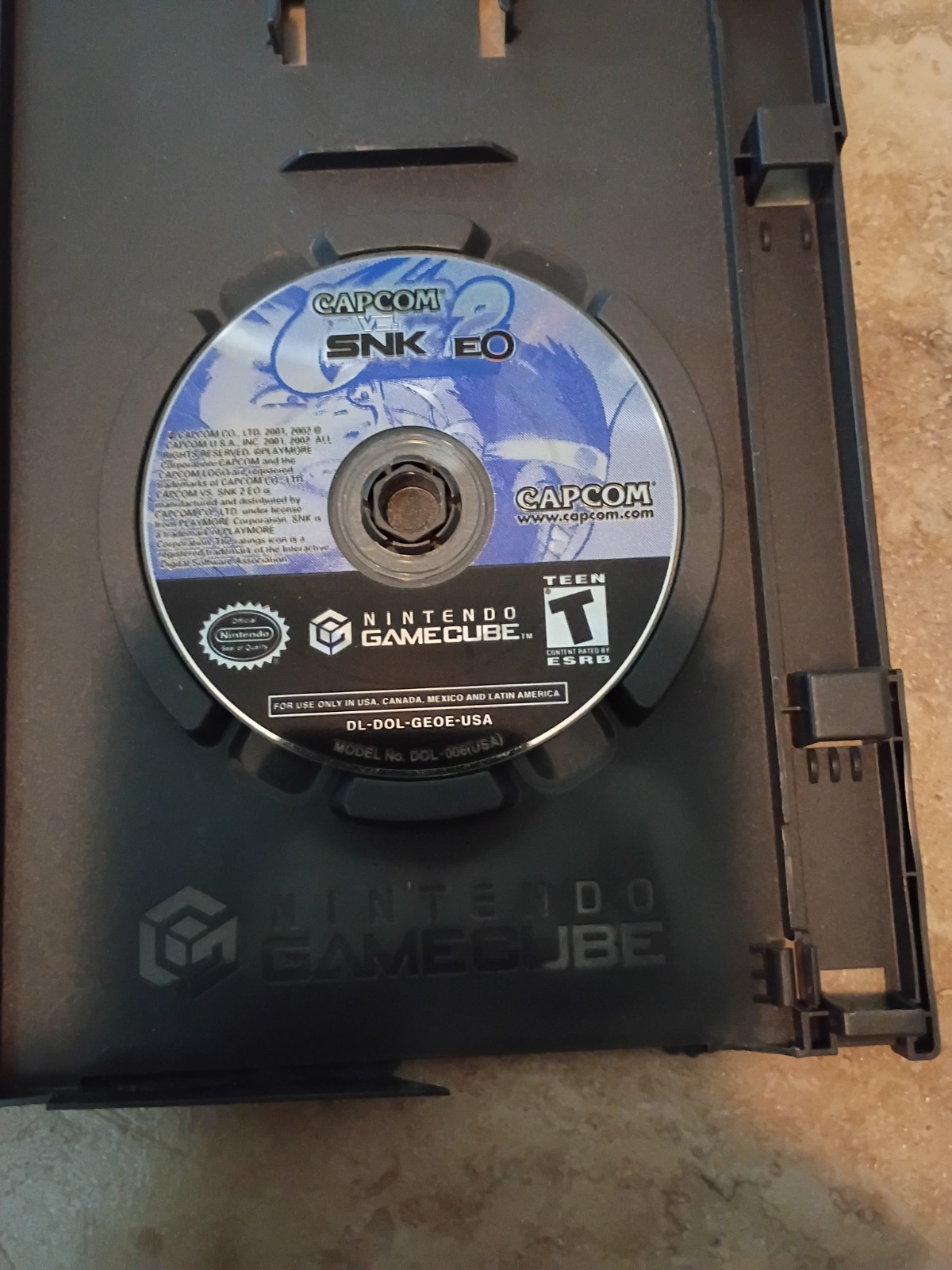 capcom vs snk 2 gamecube