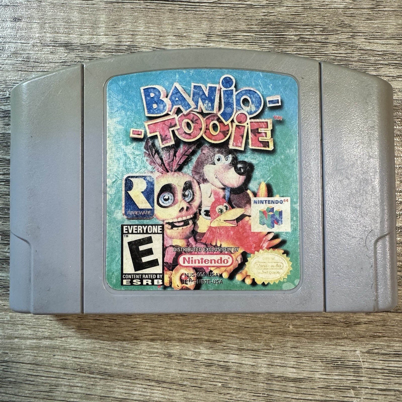 Banjo-Tooie N64 Authentic Nintendo 64 Tested OEM Cleaned Good Condition