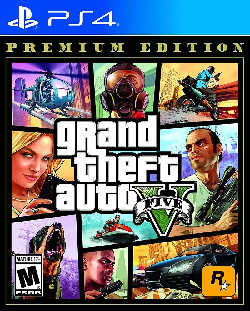 Grand Theft Auto V [Premium Edition] PS4 Brand New Game (2018 Action)