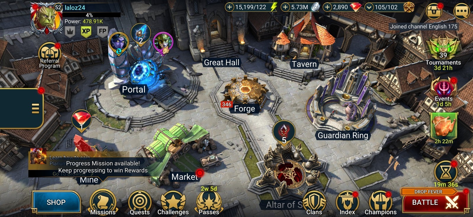 Raid: Shadow Legends Account Android PC Legendary Champions Multiplayer