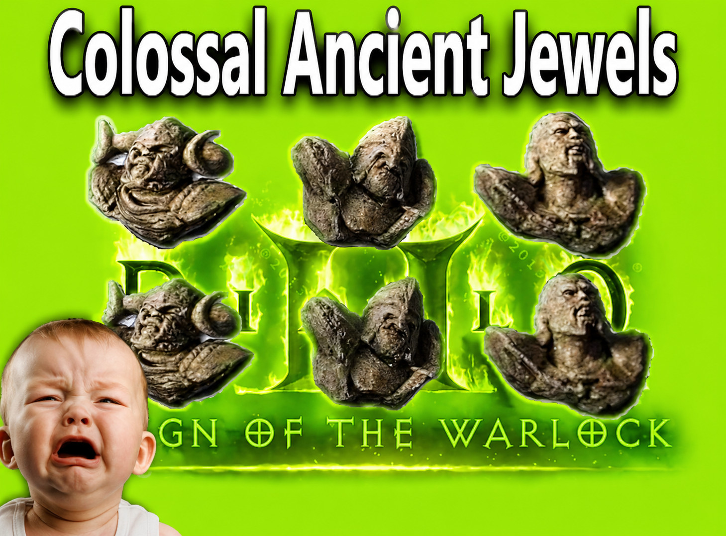 ✅ Colossal Ancient Jewels Diablo 2 Resurrected Items D2R Ladder season 14 PC✅