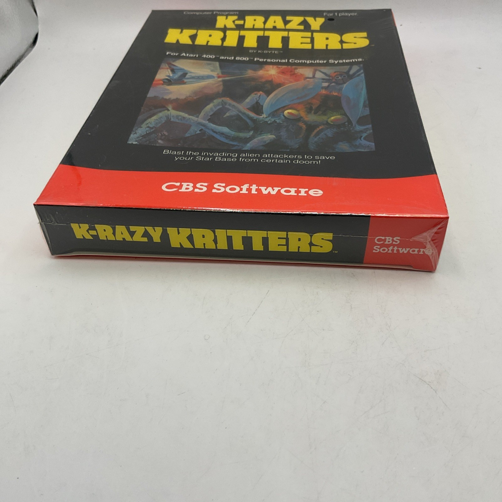 K-razy Kritters (Atari 400 / 800) NEW! Factory Sealed 1 Player 1982