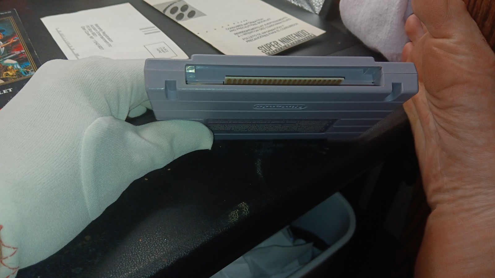 STAR WARS „SUPER“(1991) SNES COMPLETE IN BOX-EXCELLENT! PLAYS!RARE LARGE INSERT!