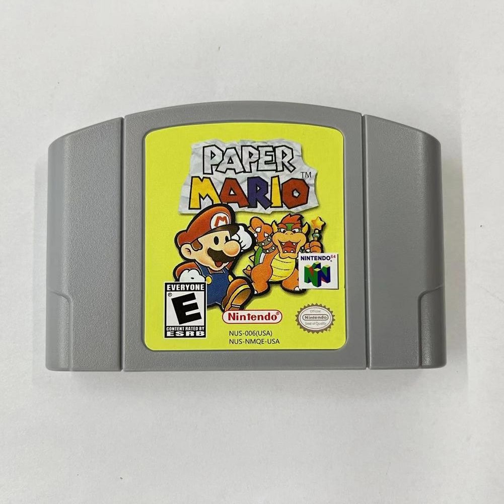 Paper Mario – Nintendo 64 (N64) Perfect addition Tested and working