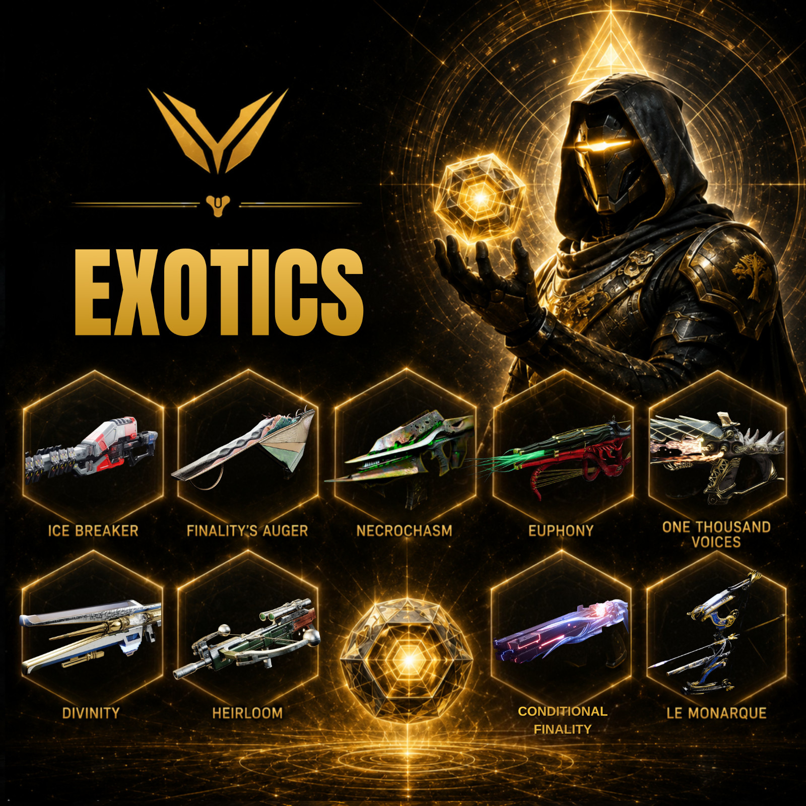 Help & Assistance • Exotic + Catalyst • Dungeon • All Platforms