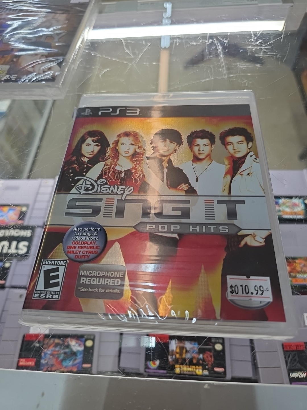 Disney Sing It Pop Hits PS3 Video Game Sealed New Game Mint