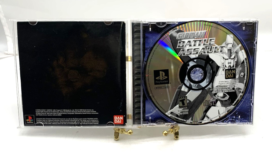 Sony PlayStation 1 Gundam Battle Assault PS1 Game Complete CIB w Reg Card
