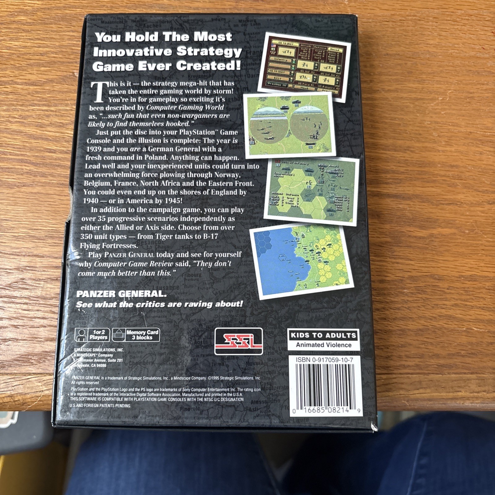 Panzer General (Sony PlayStation 1, 1996)