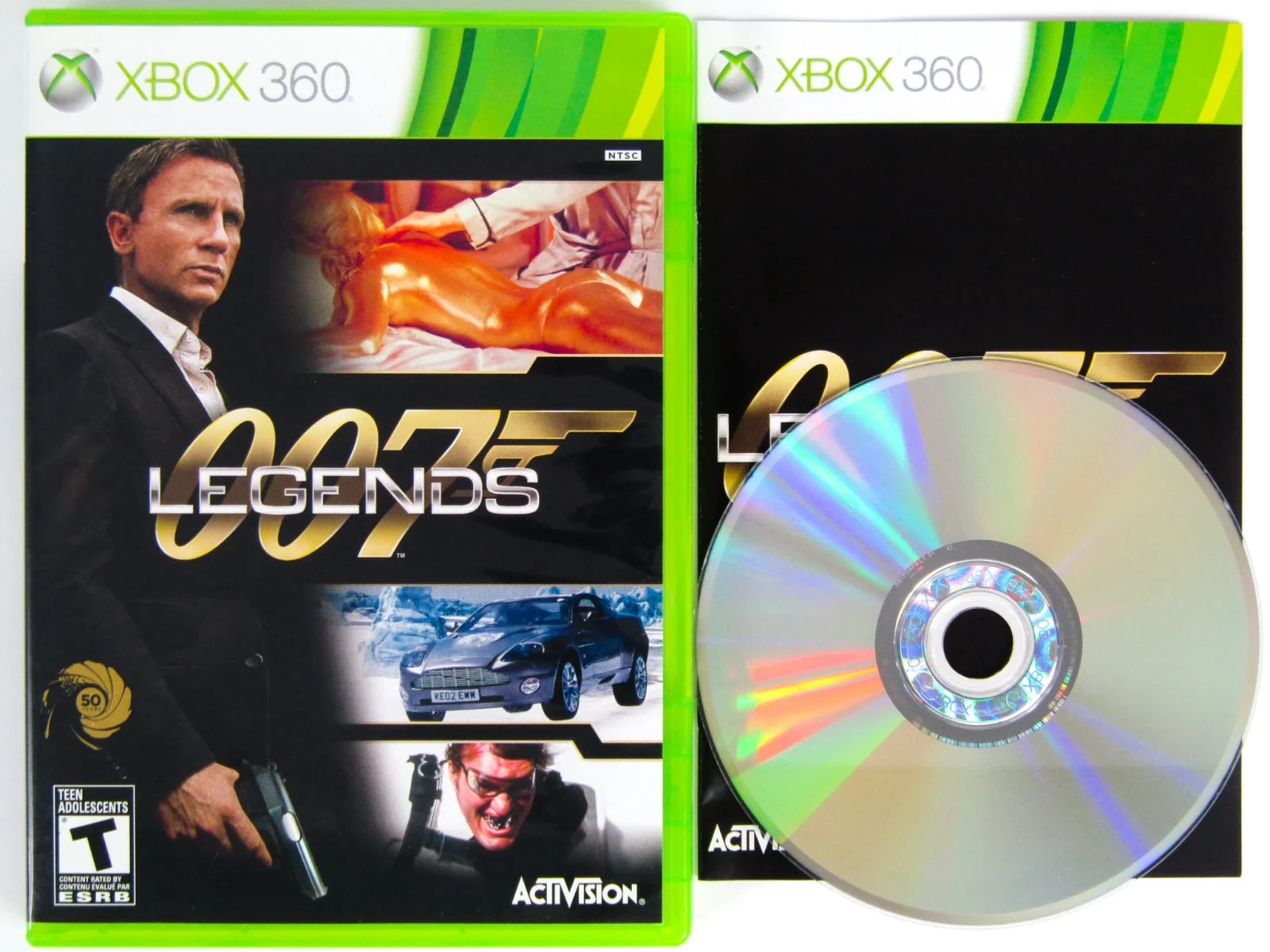 007 Legends Xbox 360 CIB Complete in Box Tested Manual Included Bond Activision