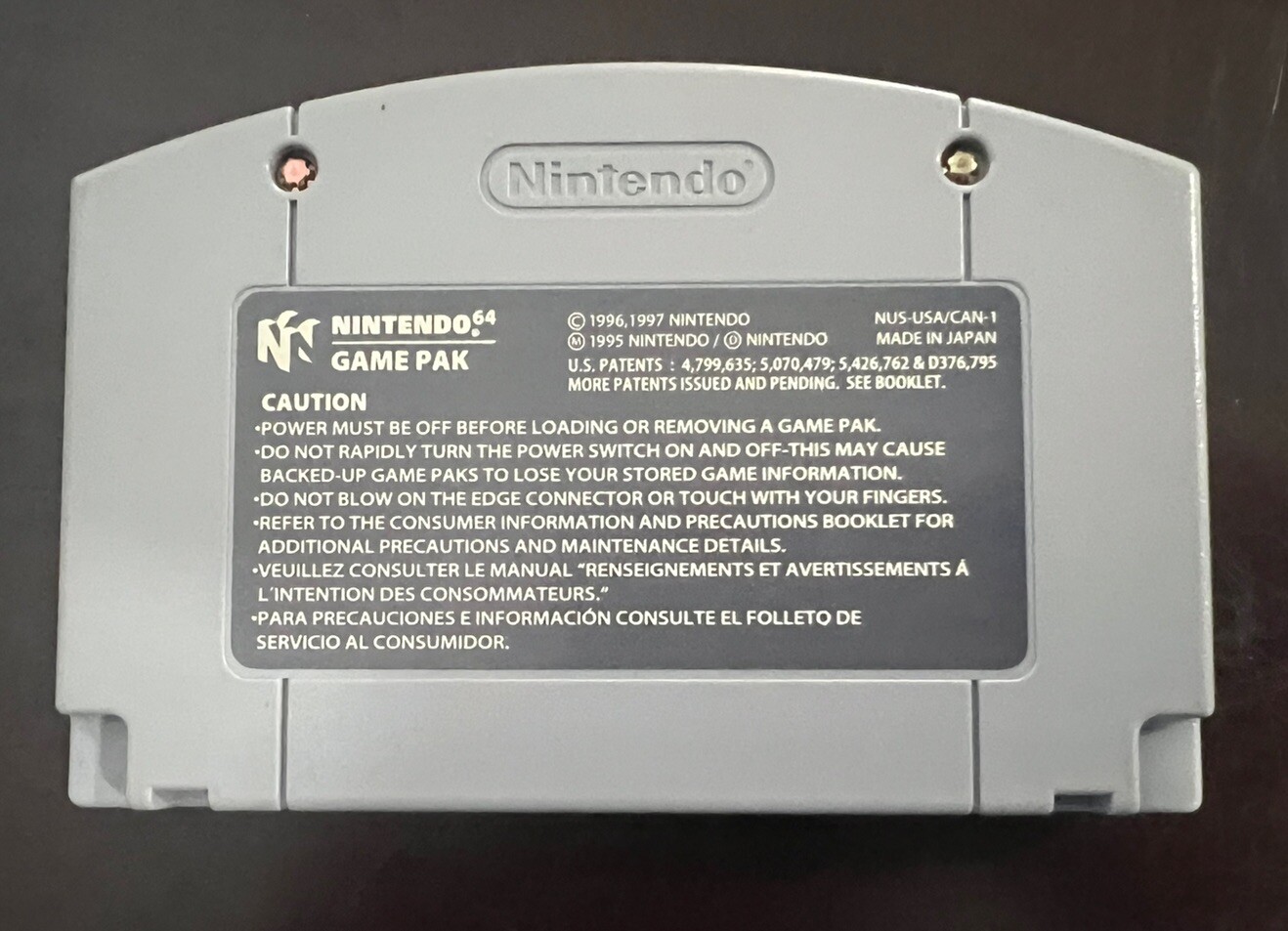 Pokemon Stadium N64 Nintendo 64 with Transfer Pack And Manual Tested Authentic