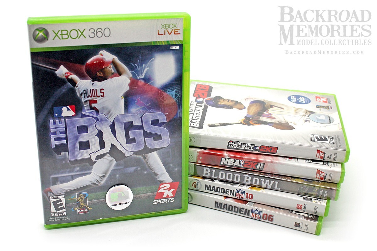 Lot of Xbox 360 Various „Sports“ Games (6), by Microsoft – READ FULL DESCRIPTION