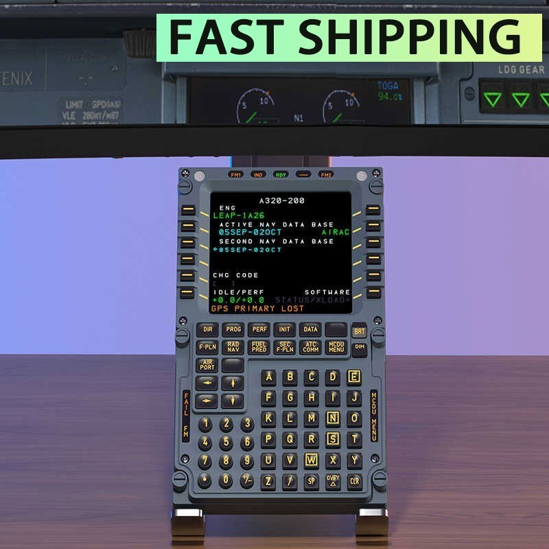WINGFLEX A320 MCDU Flight Simulator for MSFS Fenix A319 XPLANE P3D