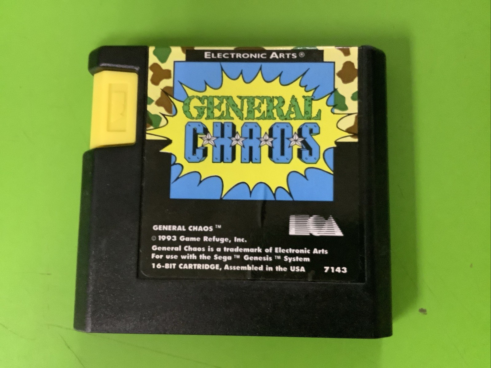 General Chaos (Sega Genesis, 1993) No Manual Tested