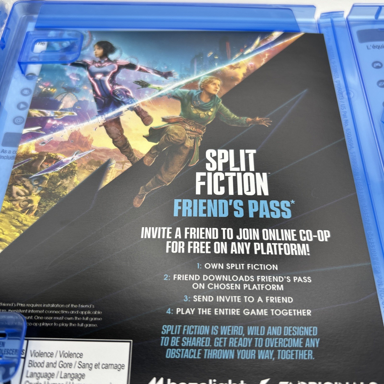 Split Fiction Sony PlayStation 5 Video Game- Action Adventure